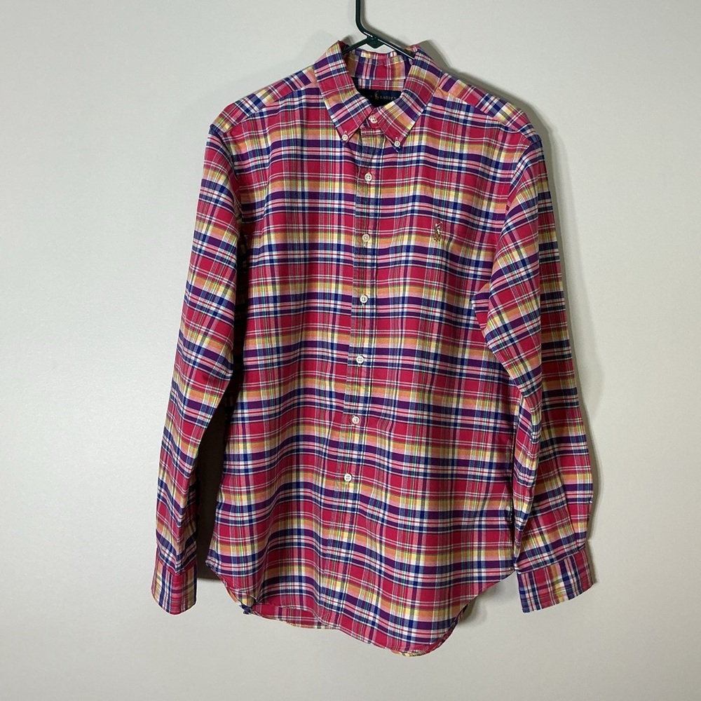 Ralph Lauren Colorful Plaid Shirt